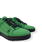 LOUIS VUITTON LV TRAINER GREEN / BLACK UK8.5