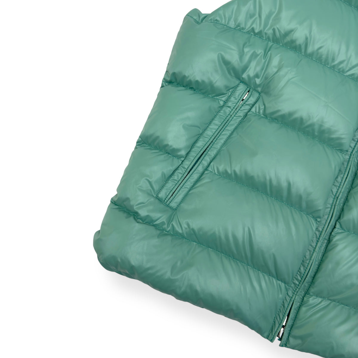 MONCLER X AWAKE DOWN PADDED VEST MINT GREEN 2 / S
