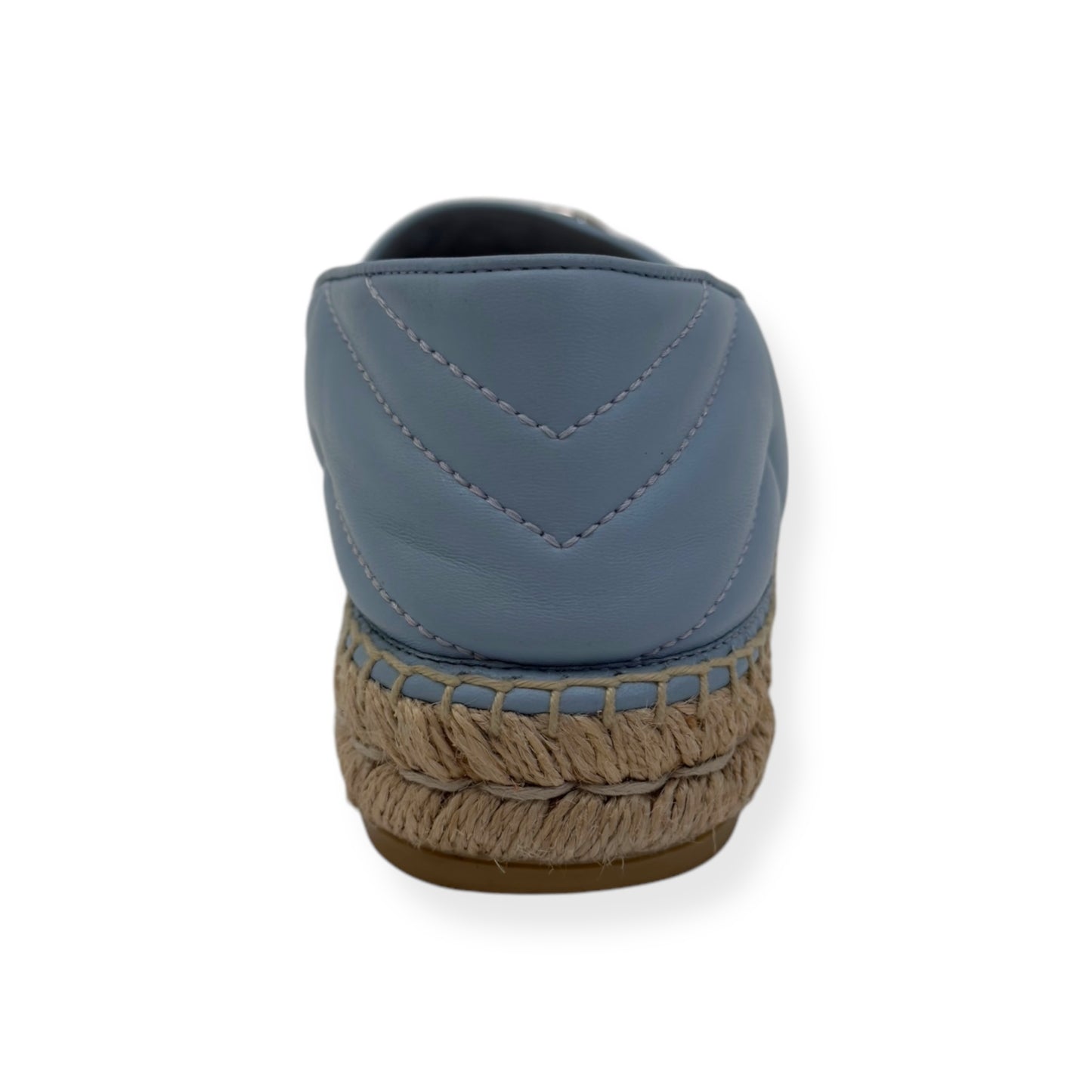 GUCCI WOMENS GG MARMONT ESPADRILLE AZUL 38 / UK5