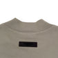 ESSENTIALS FEAR OF GOD LONG SLEEVE CREW NECK COTTON T-SHIRT GREY S