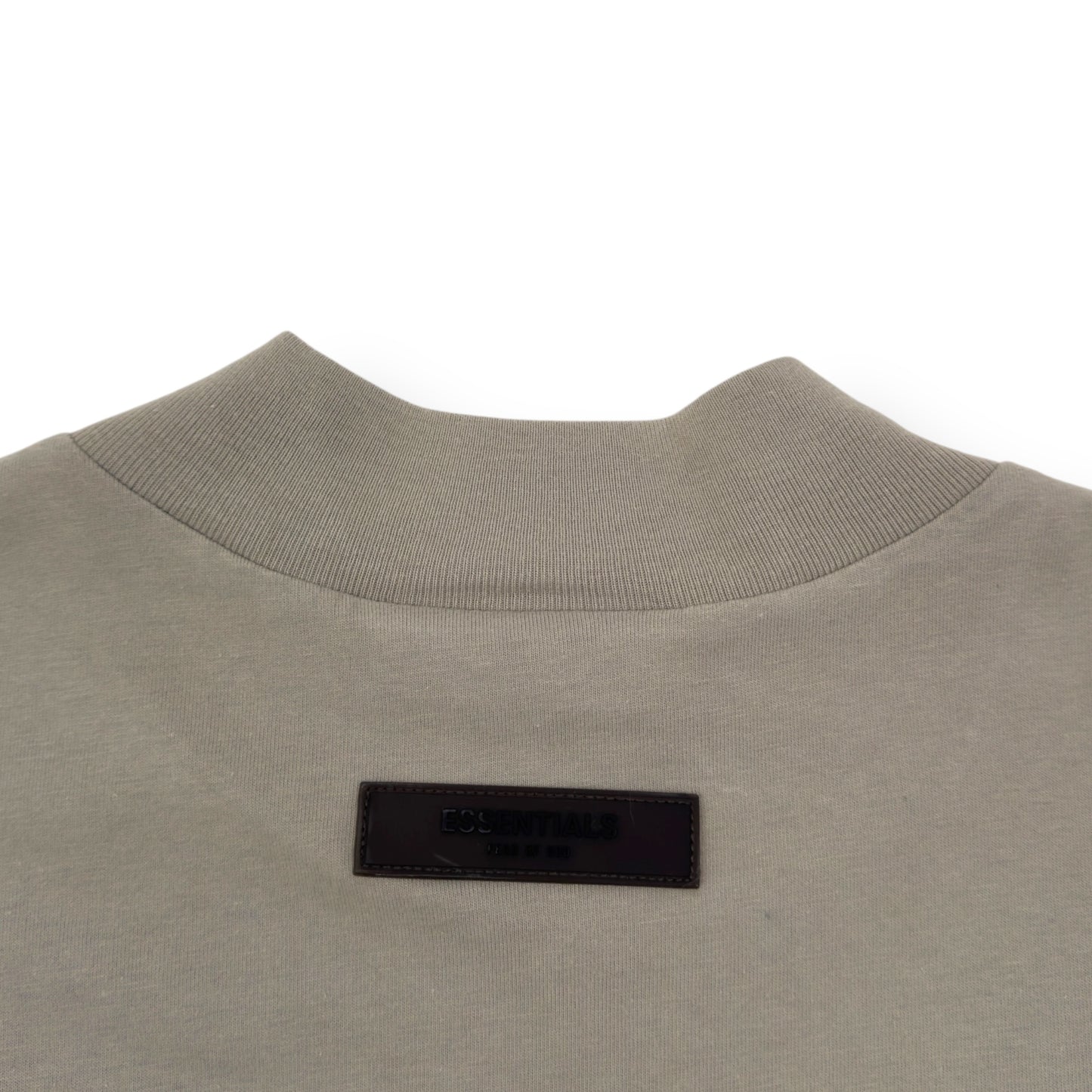 ESSENTIALS FEAR OF GOD LONG SLEEVE CREW NECK COTTON T-SHIRT GREY S
