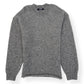 JACQUEMUS LE PULL WOOL-BLEND SWEATER GREY / WHITE L