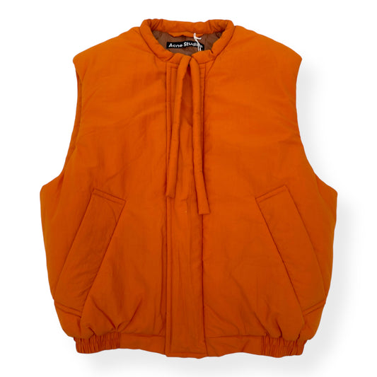 ACNE STUDIOS OSAL PADDED BOMBER JACKET ORANGE S