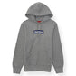 SUPREME BANDANA BOX LOGO HOODIE GREY / BLUE S