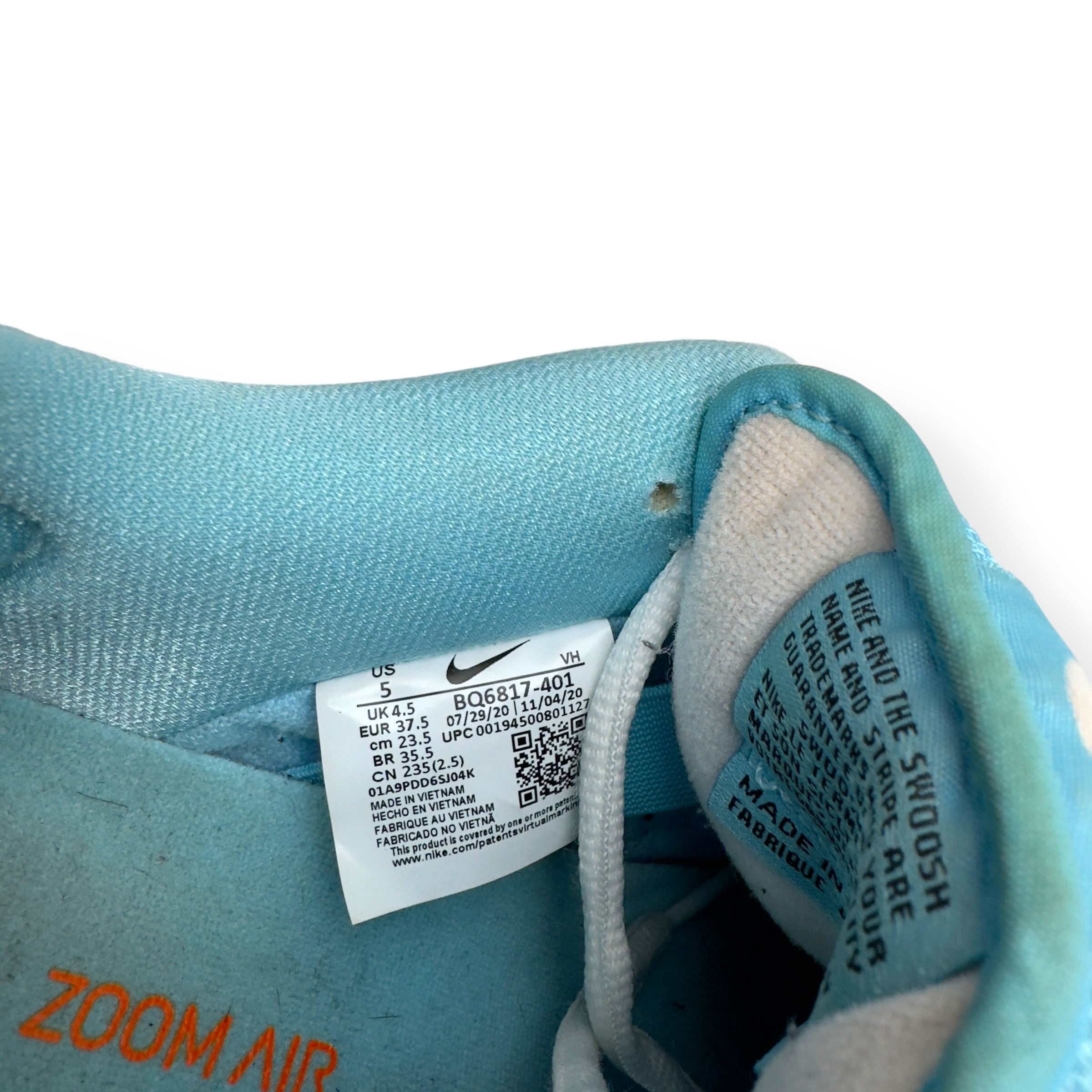 NIKE SB DUNK LOW GULF SNEAKER CLUB 58 BLUE CHILL UK4.5