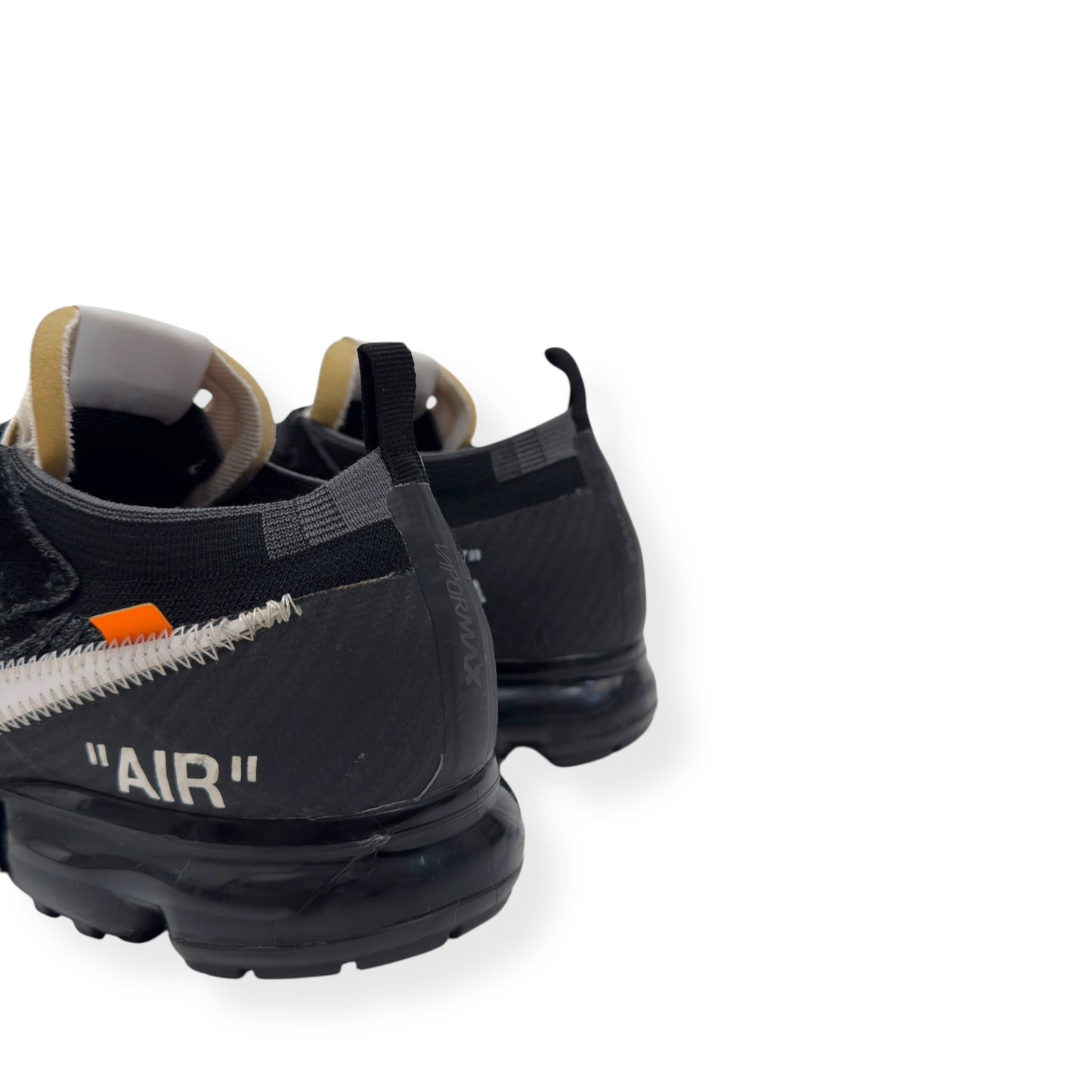 NIKE X OFF-WHITE AIR VAPORMAX SNEAKER ‘THE TEN’ BLACK / WHITE UK9.5