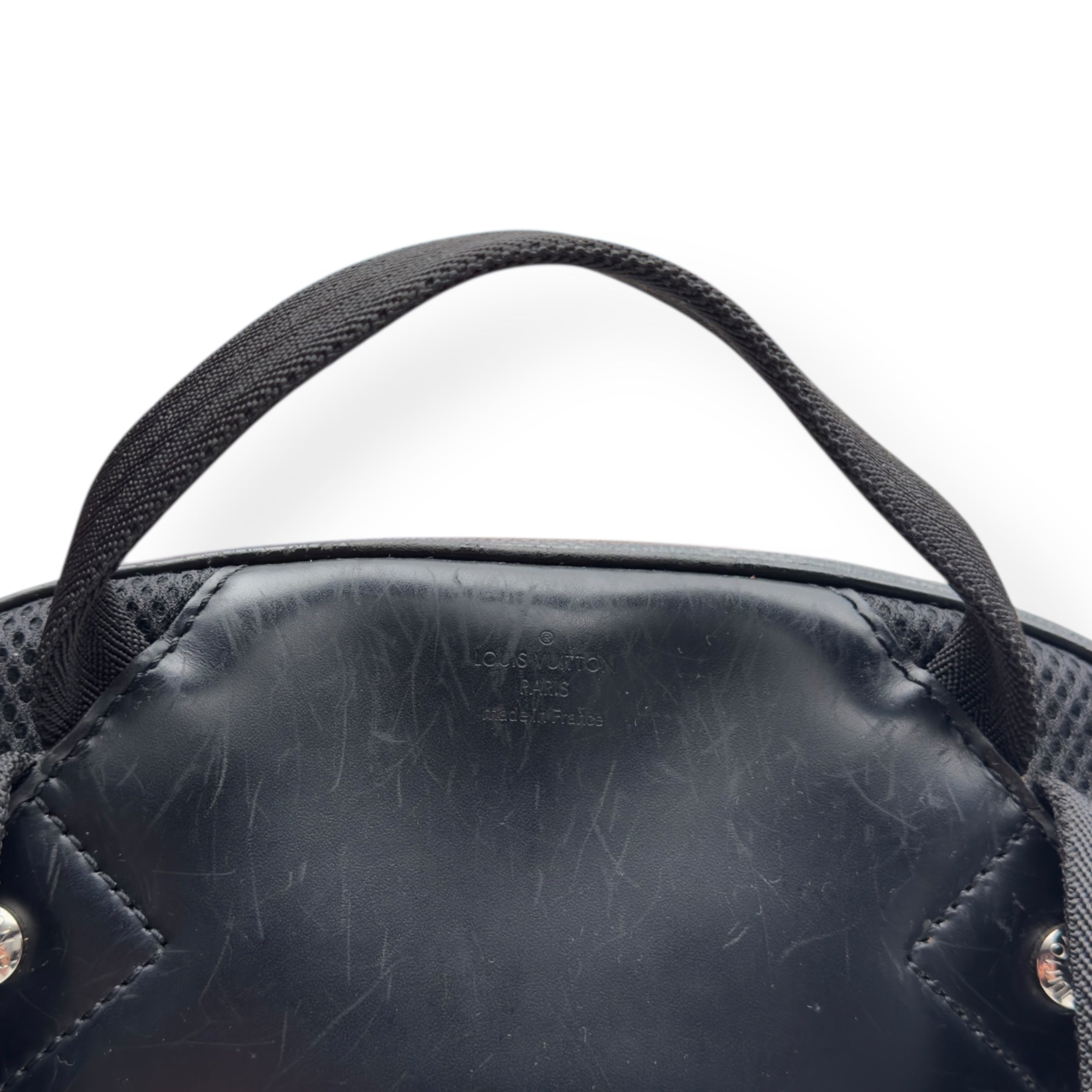 LOUIS VUITTON DAMIER GRAPHITE MICHAEL BACKPACK BLACK M