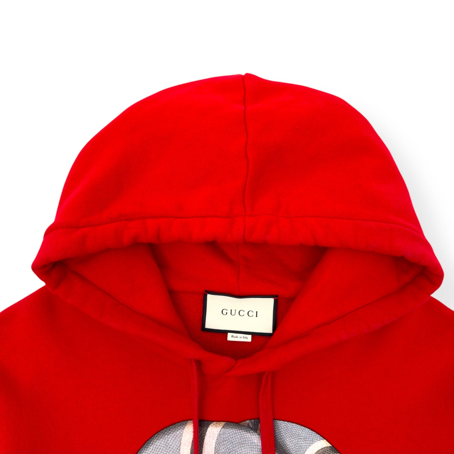 GUCCI KINGSNAKE HOODIE RED L