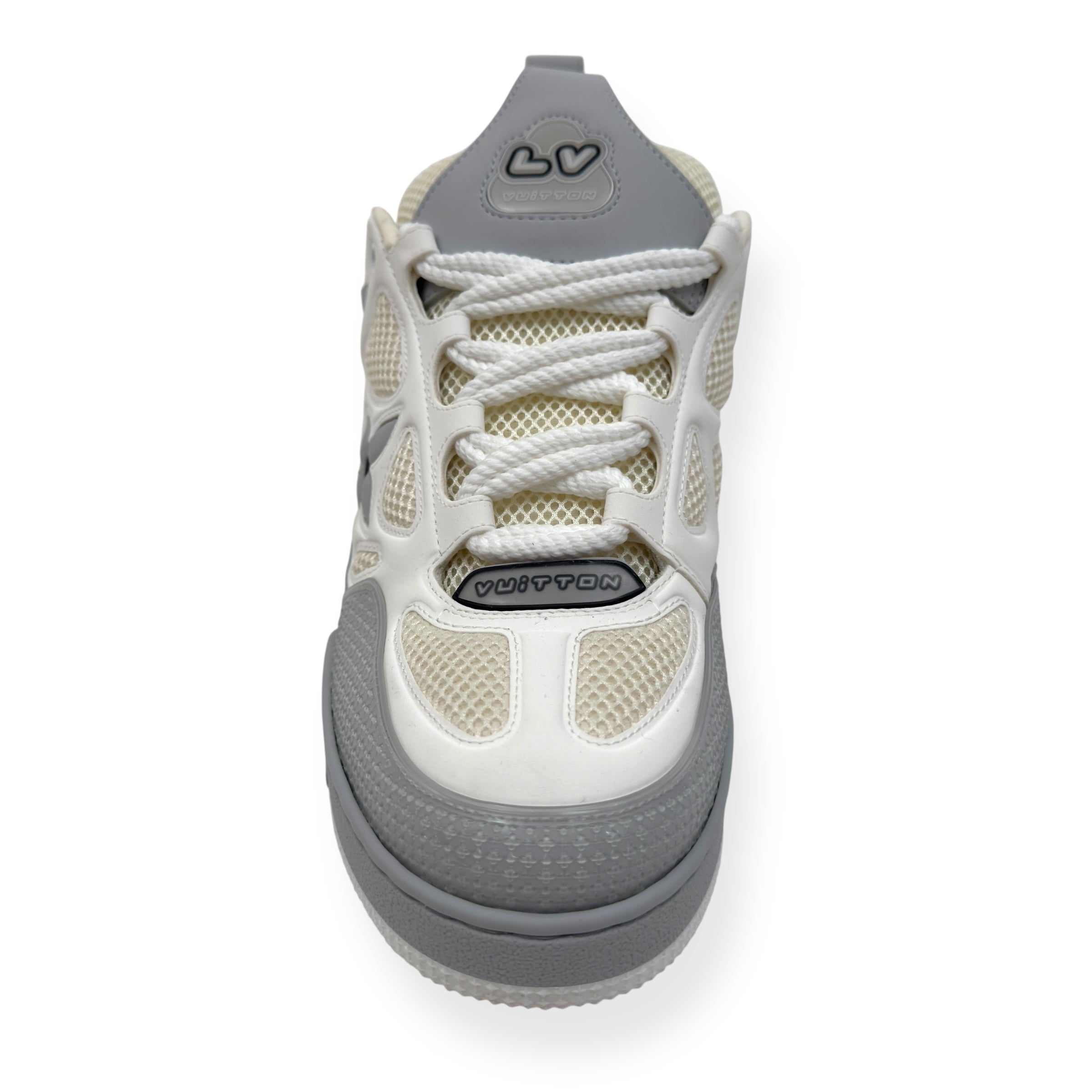 LOUIS VUITTON LV SKATE SNEAKER LUXURY GREY UK8