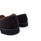 THOM SWEENEY CALF SUEDE PENNY LOAFER ESPRESSO BROWN UK9.5