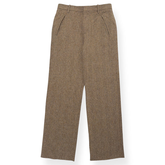 BOTTEGA VENETA WOOL / SILK TROUSERS SAND 48 / M