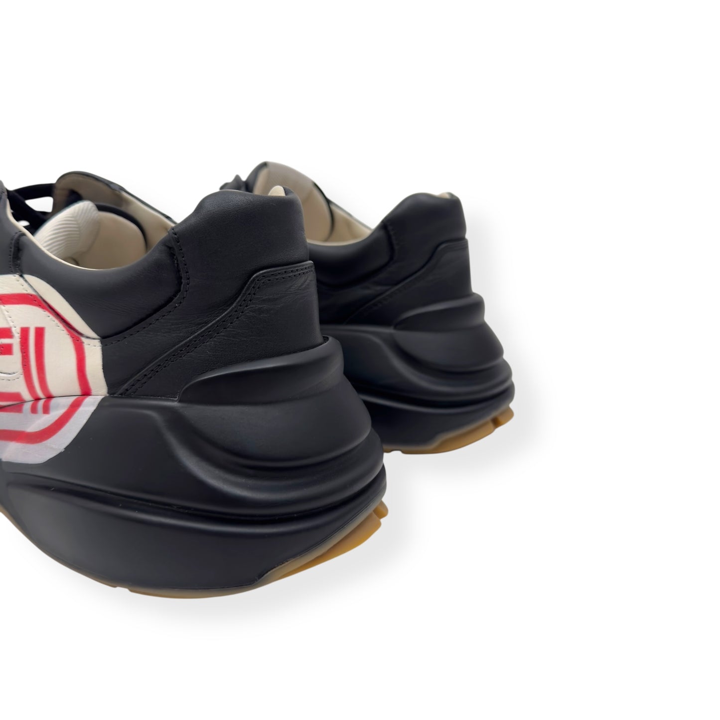 GUCCI RHYTON SEGA SNEAKER BLACK / RED UK9.5