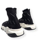BALENCIAGA SPEED SNEAKER BLACK / WHITE 42 / UK8