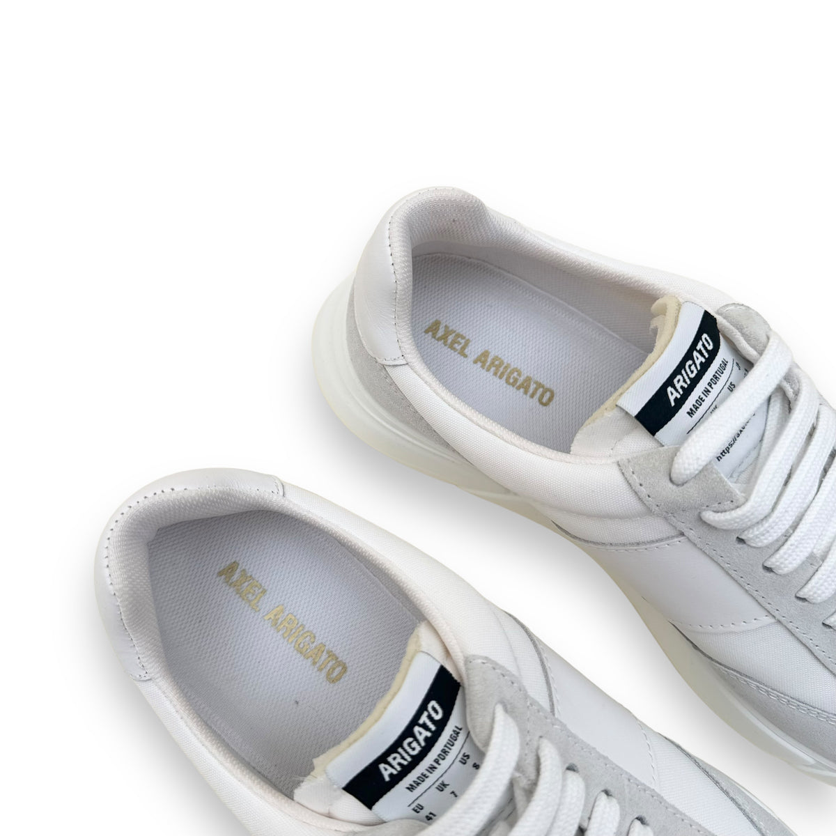 AXEL ARIGATO GENESIS VINTAGE RUNNER SNEAKER WHITE UK7