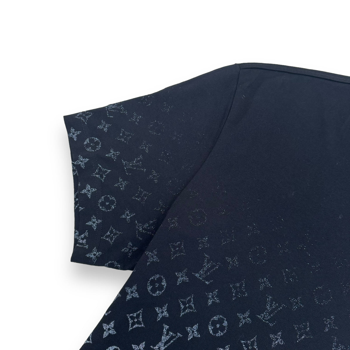 LOUIS VUITTON MONOGRAM GRADIENT T-SHIRT BLACK XL