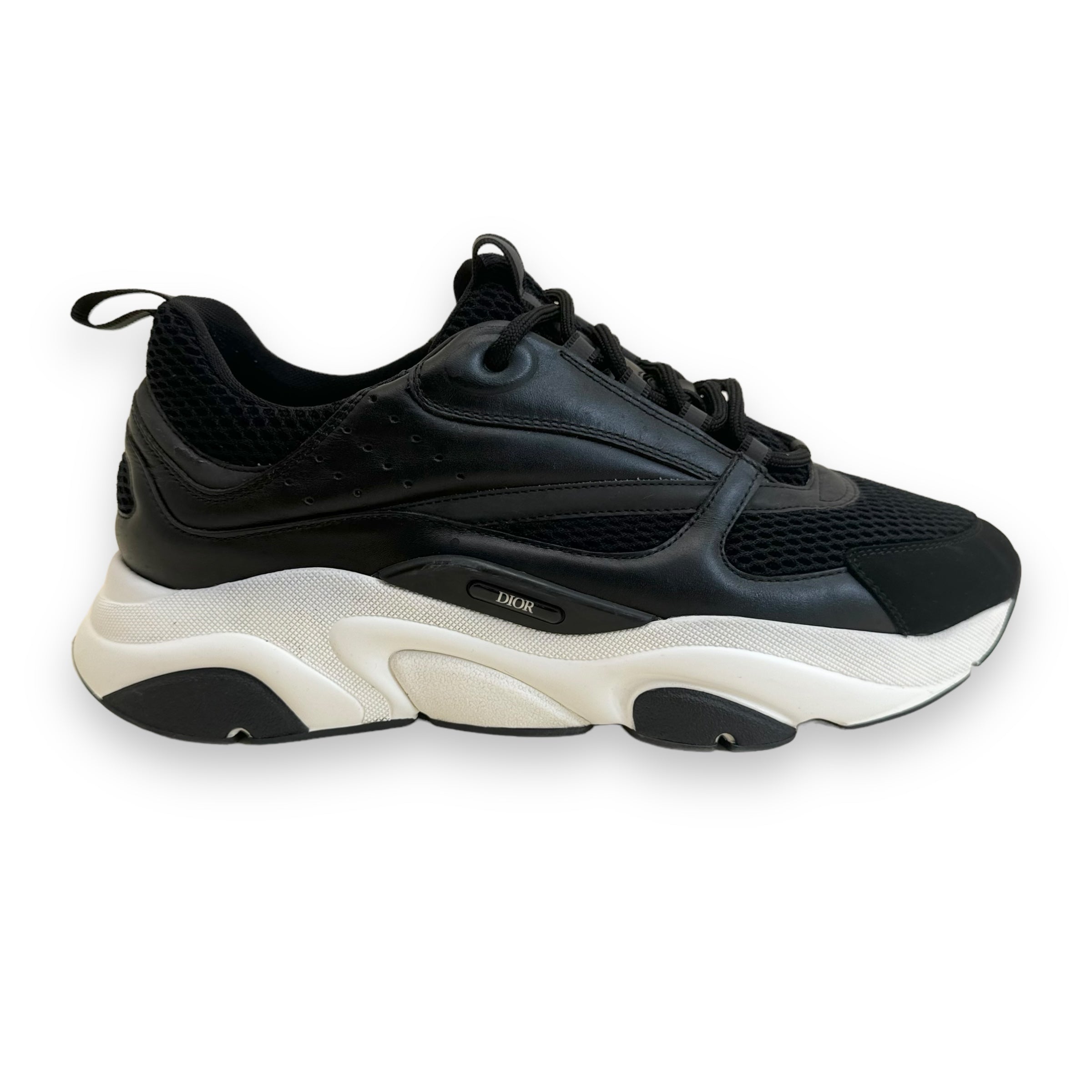 DIOR B22 SNEAKER BLACK / WHITE UK12