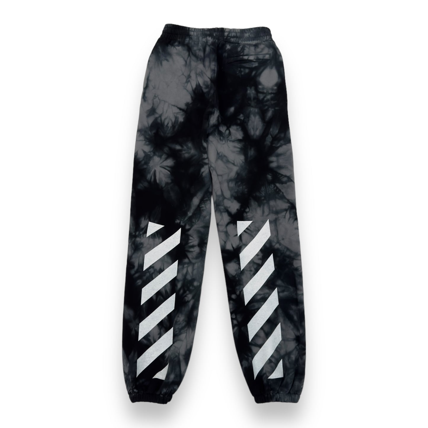 OFF-WHITE TIE-DYE SWEATPANTS GREY M