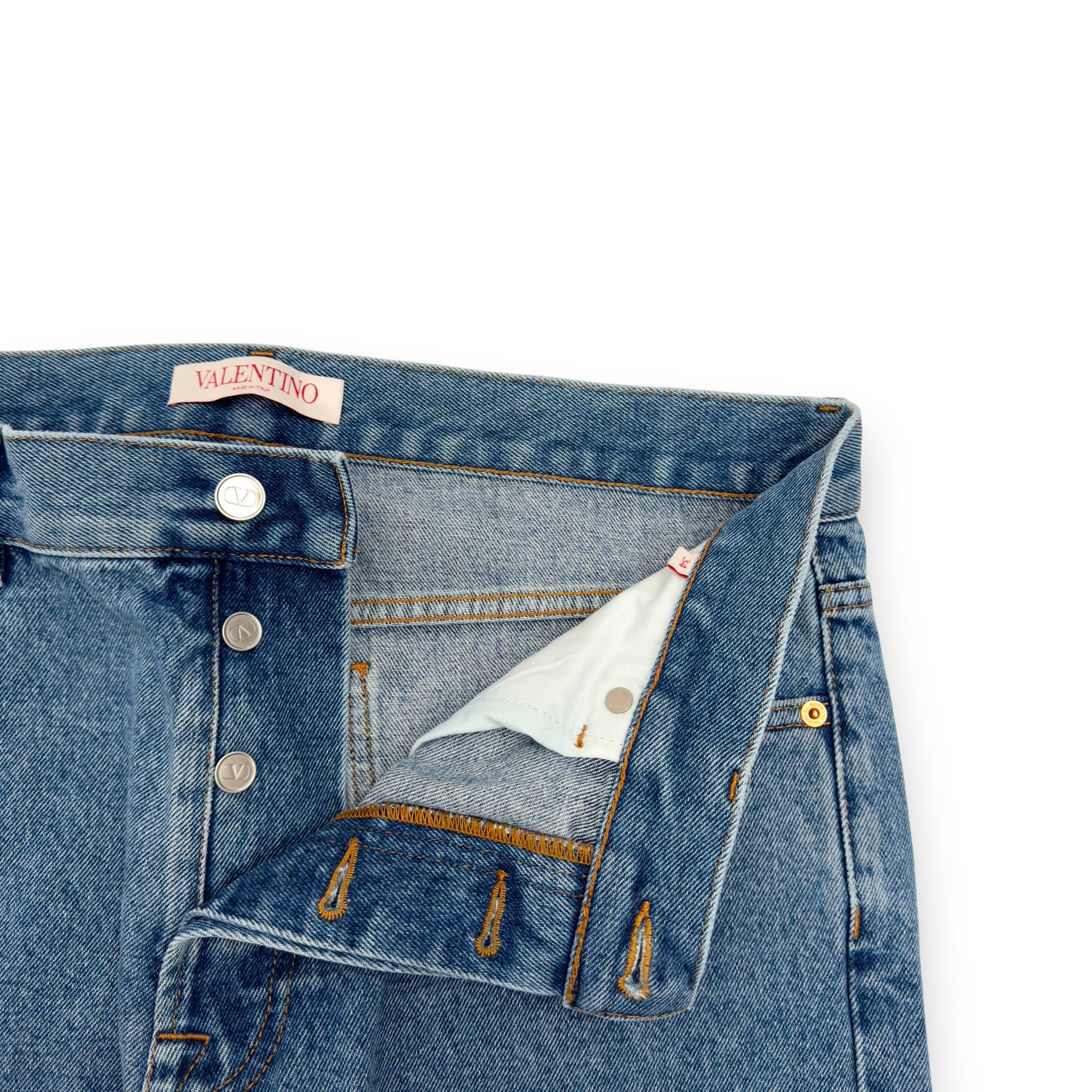 VALENTINO GARAVANI DENIM JEANS BLUE W34”