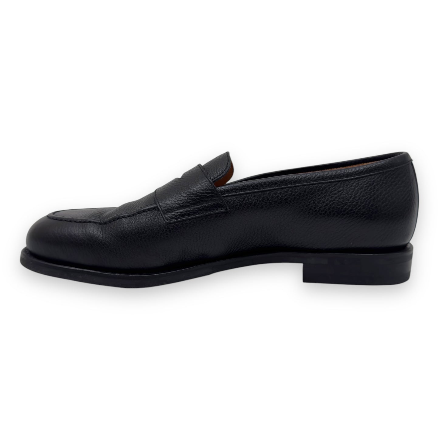 MORJAS LEATHER ‘THE PENNY LOAFER’ BLACK UK10