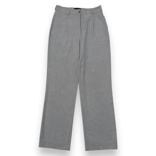 HAN KJØBENHAVN STRAIGHT-LEG TROUSERS GREY W26”