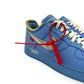 NIKE X OFF-WHITE AIRFORCE 1 LOW MCA SNEAKER UNIVERSITY BLUE UK8.5