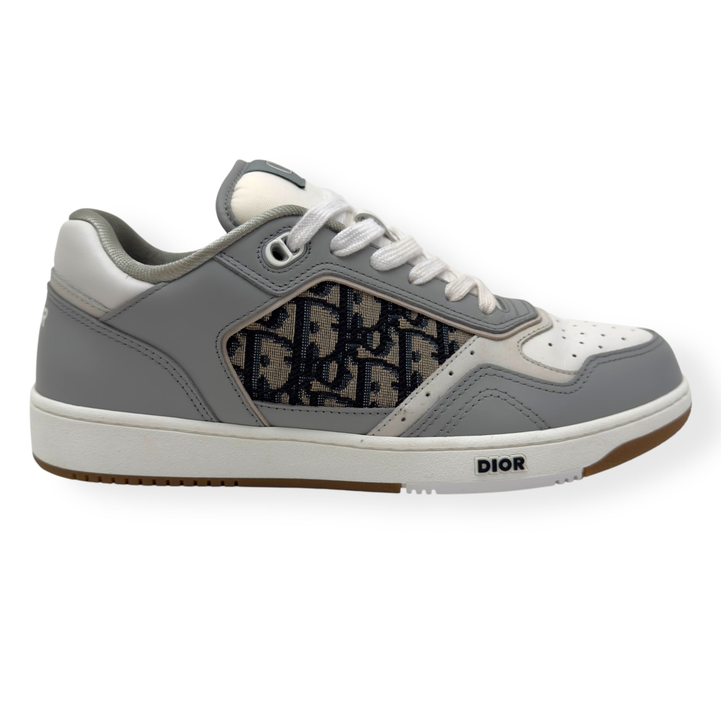 DIOR B27 LOW TOP SNEAKER GREY / WHITE 43 / UK9