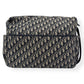 CHRISTIAN DIOR OBLIQUE JACQUARD CHANGING BAG BLACK / BEIGE L