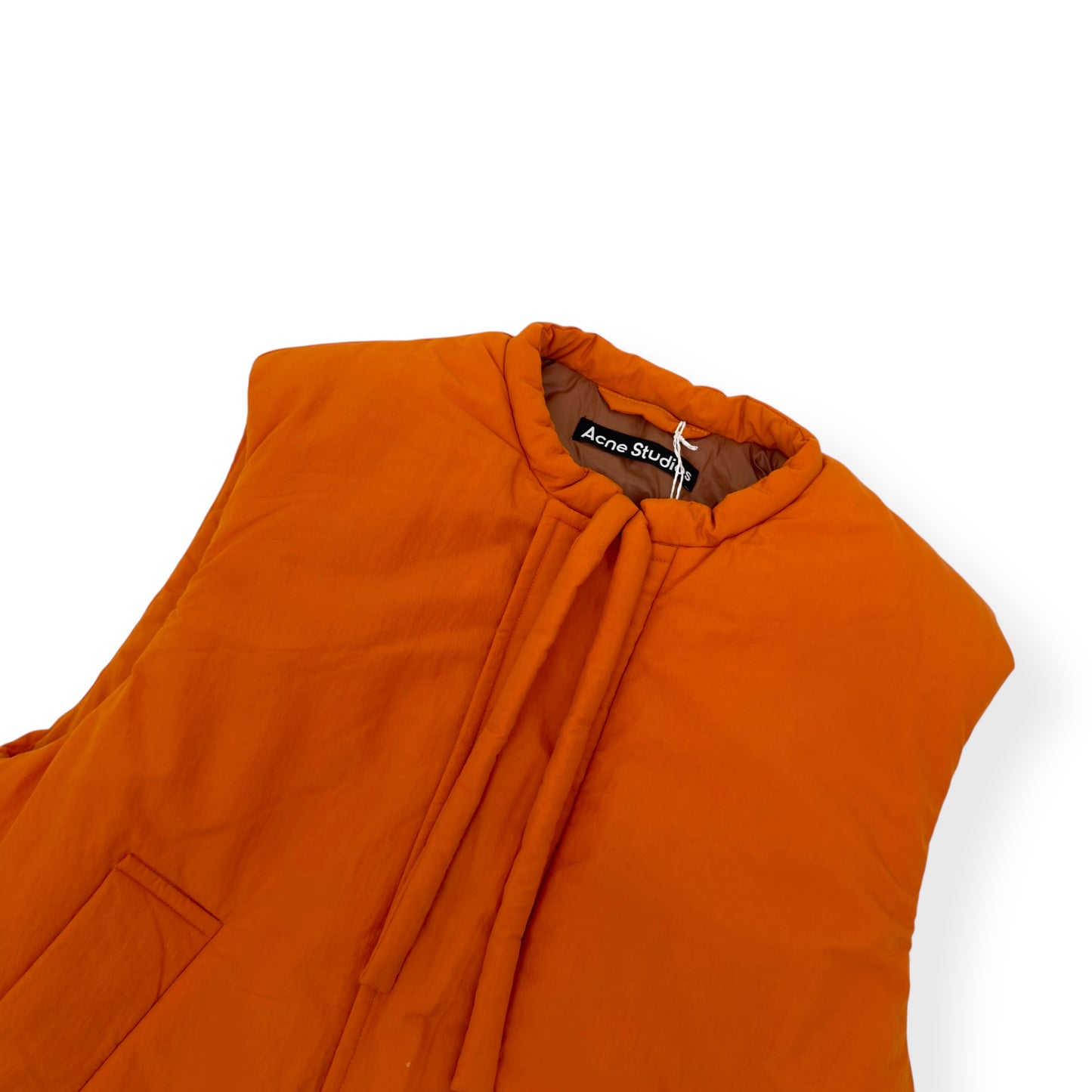 ACNE STUDIOS OSAL PADDED BOMBER JACKET ORANGE S