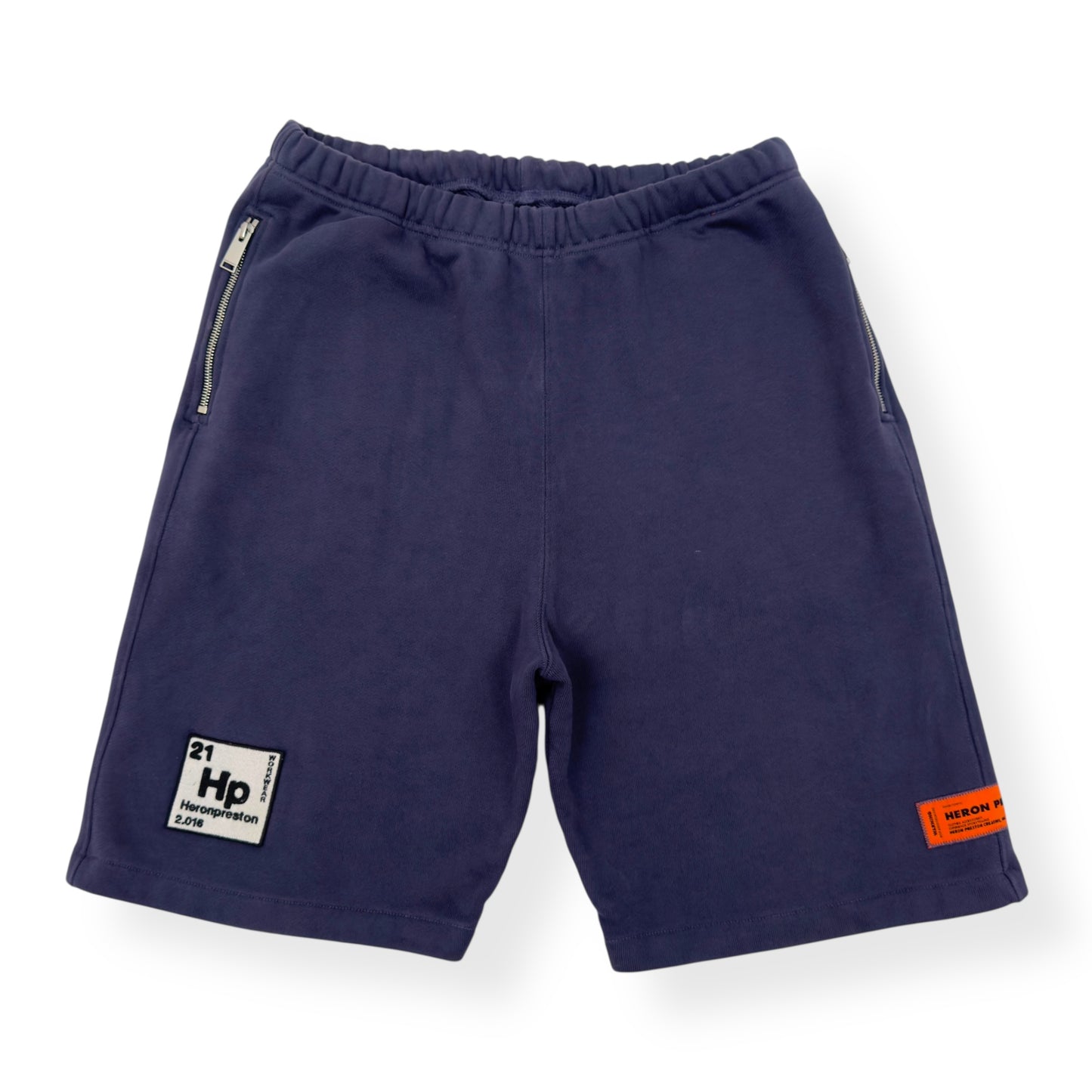 HERON PRESTON SWEAT SHORTS INDIGO / GREY M