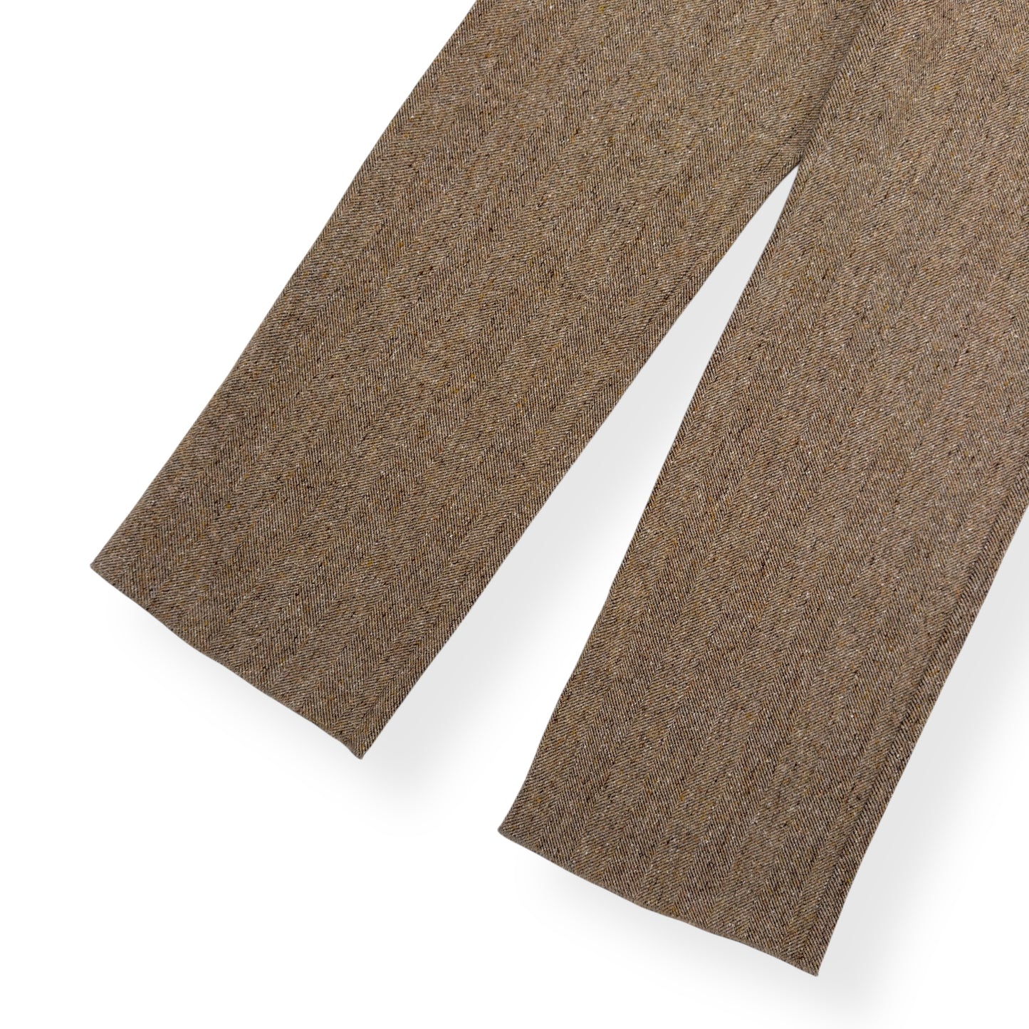 BOTTEGA VENETA WOOL / SILK TROUSERS SAND 48 / M