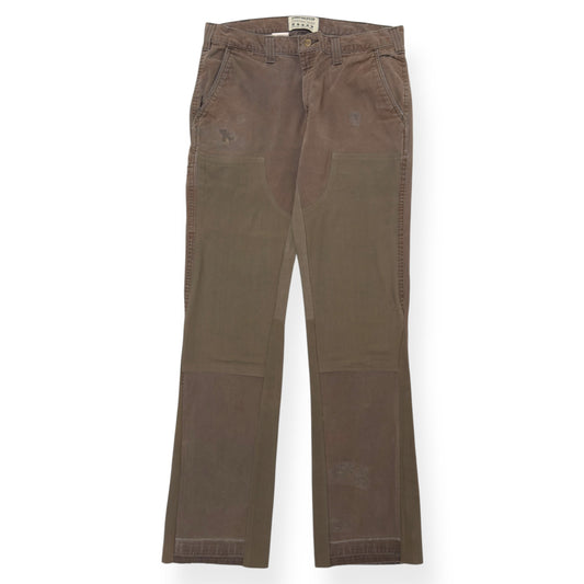 JEANIUS BAR ATELIER CUSTOM CARPENTER DENIM JEANS BROWN W36”
