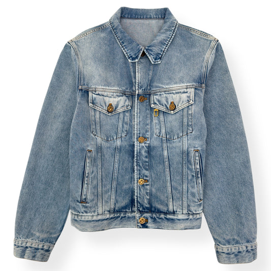 LOUIS VUITTON DENIM JACKET LUXURY BLUE 50 / M