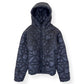 LOUIS VUITTON LVSE REVERSIBLE FLOWER QUILTED DOWN JACKET BLACK 52 / XL