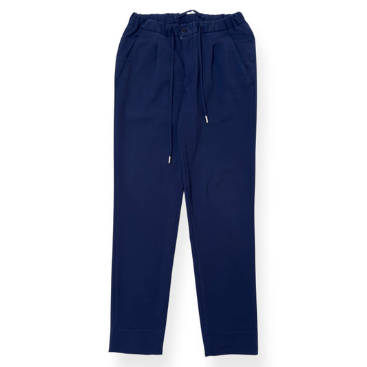 THOM SWEENEY COTTON-BLEND TROUSERS NAVY 48 / S