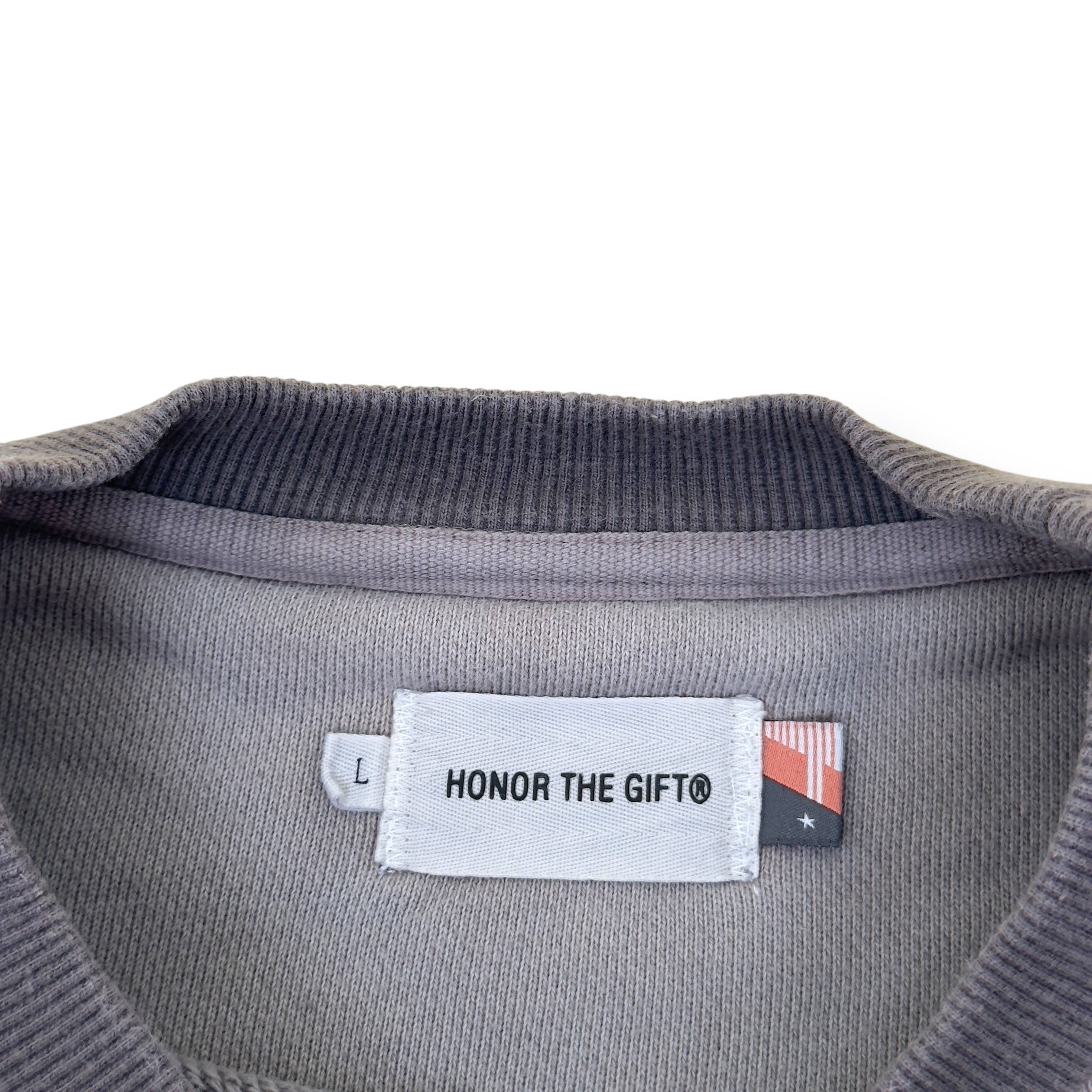 HONOR THE GIFT STUDIO SHORT-SLEEVE JERSEY T-SHIRT GREY L
