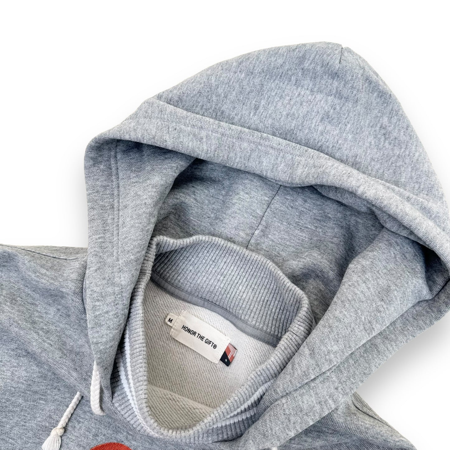 HONOR THE GIFT HIGHER POWER HOODIE GREY M