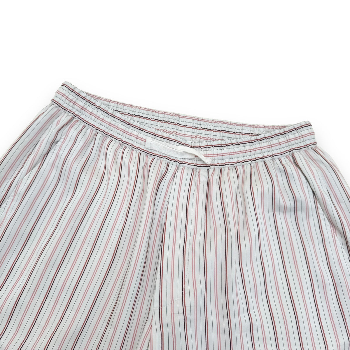 THE KOOPLES FLOWING STRIPED SHORTS BEIGE / PINK L