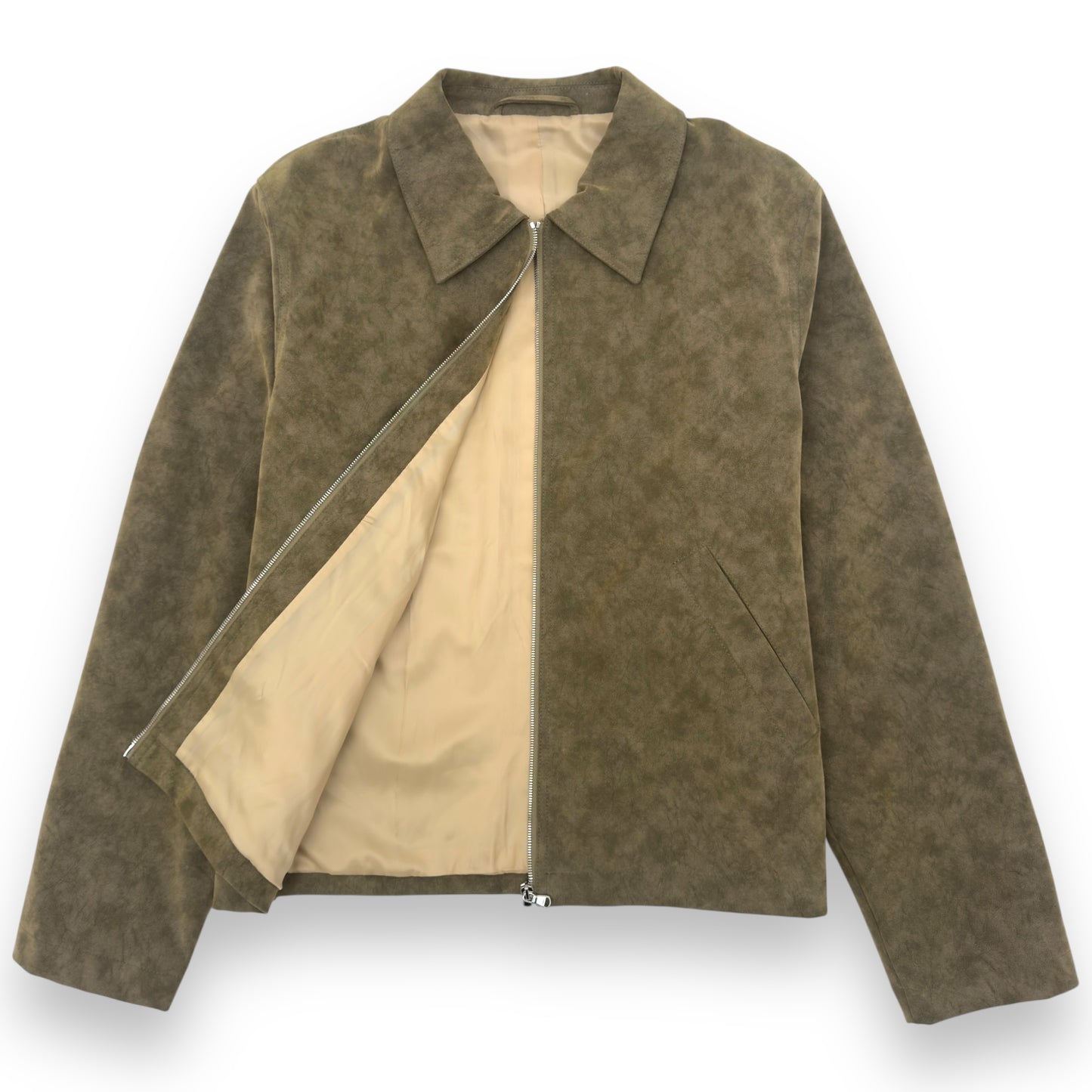 SÉFR BARDEM BRUSHED MOSS JACKET KHAKI XXL