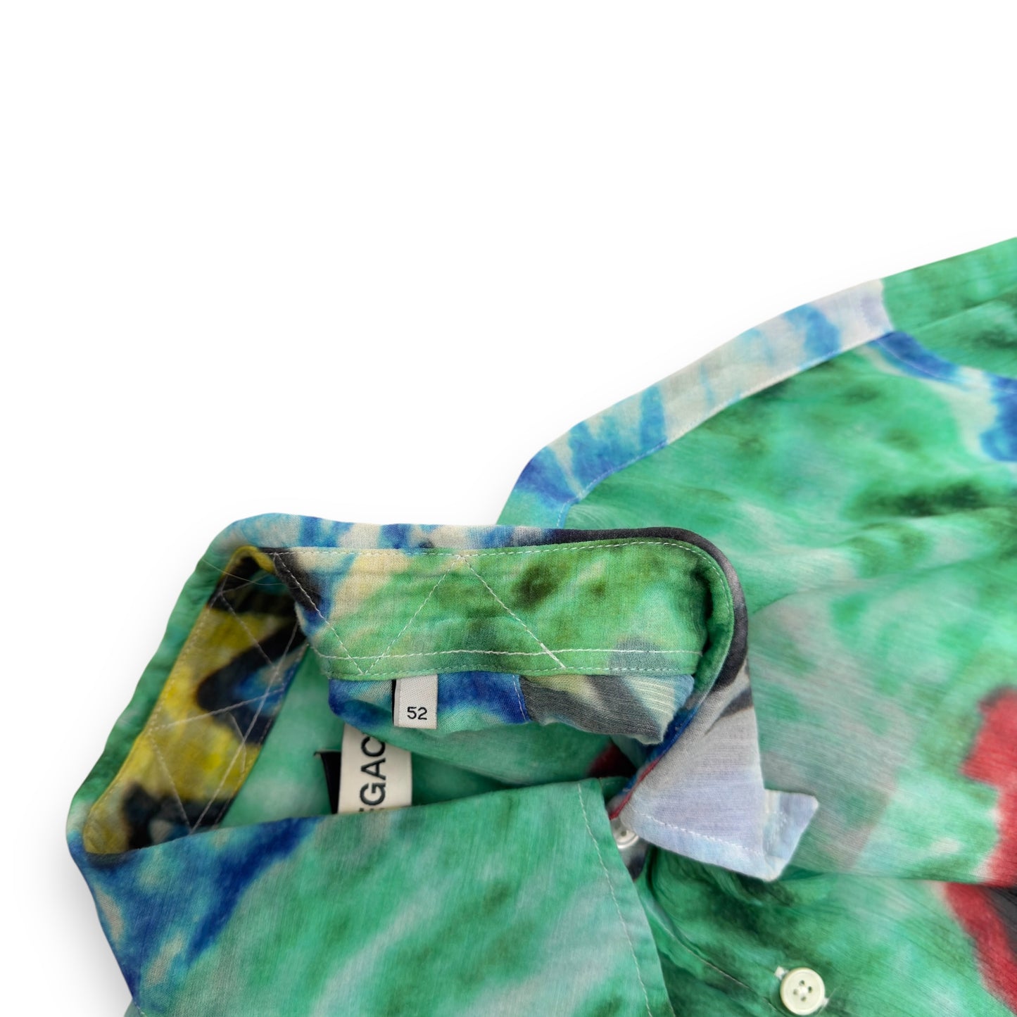 OUR LEGACY CHALK FLOWER ABOVE SHIRT MULTICOLOURED 52 / XL