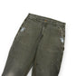 JEANIUS BAR ATELIER PAINT SPLATTER DENIM JEANS GREEN W34”