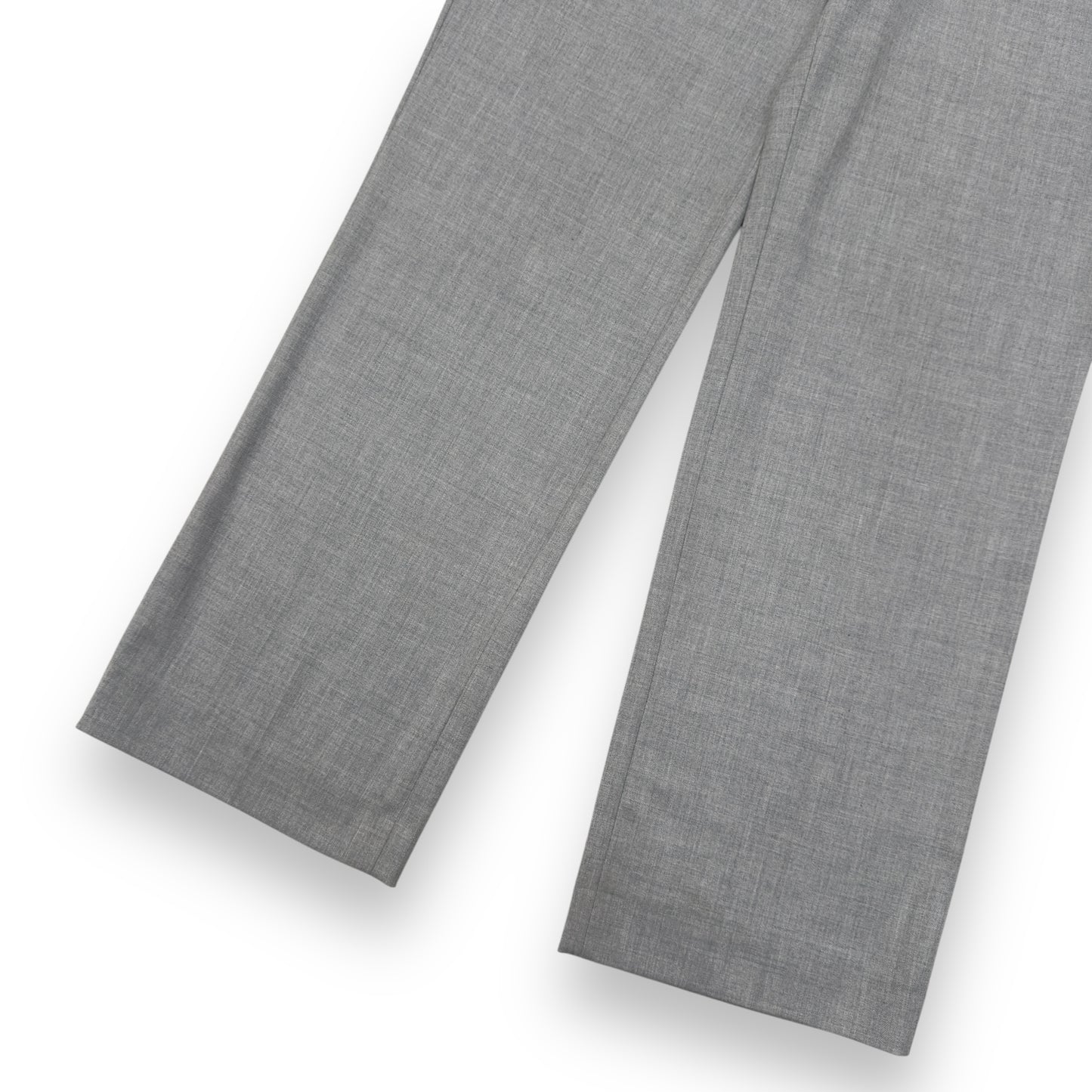 HAN KJØBENHAVN STRAIGHT-LEG TROUSERS GREY W26”