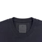 GIVENCHY LOGO EMBROIDERED T-SHIRT BLACK / WHITE L