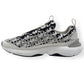 DIOR B24 OBLIQUE CANNAGE MOTIF SNEAKER WHITE / BLACK 43 / UK9