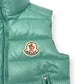 MONCLER X AWAKE DOWN PADDED VEST MINT GREEN 2 / S