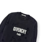 GIVENCHY DESTROYED CREWNECK SWEATSHIRT BLACK M