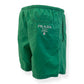 PRADA RE-NYLON SWIM TRUNKS GREEN M