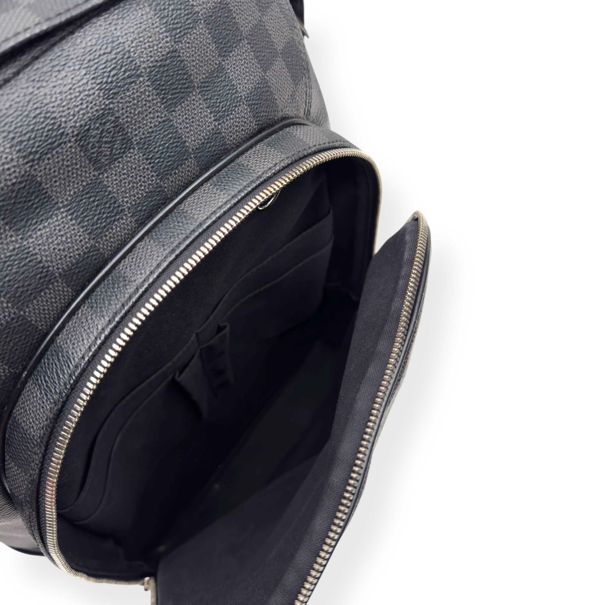 LOUIS VUITTON DAMIER GRAPHITE MICHAEL BACKPACK BLACK M