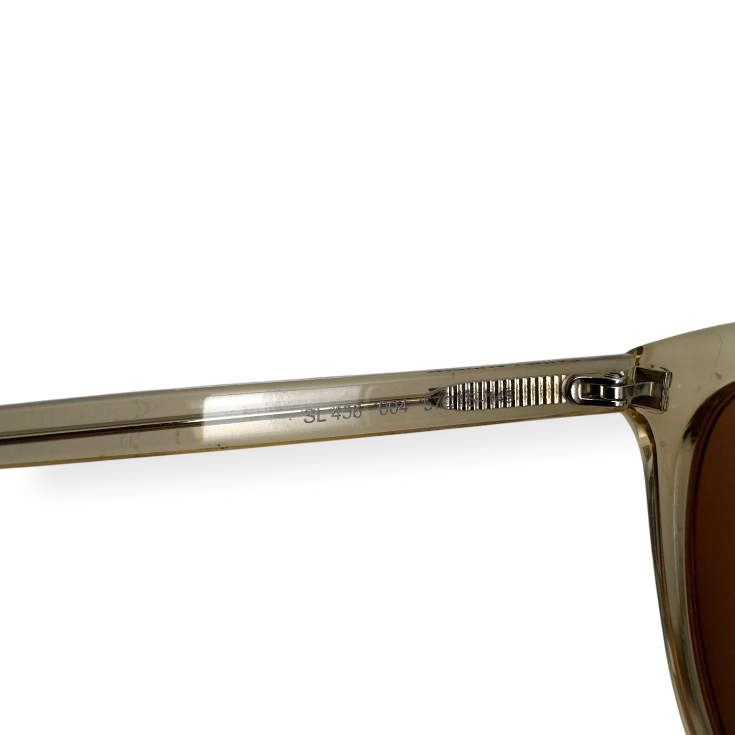 SAINT LAURENT SL456 CLASSIC SUNGLASSES TRANSPARENT / YELLOW