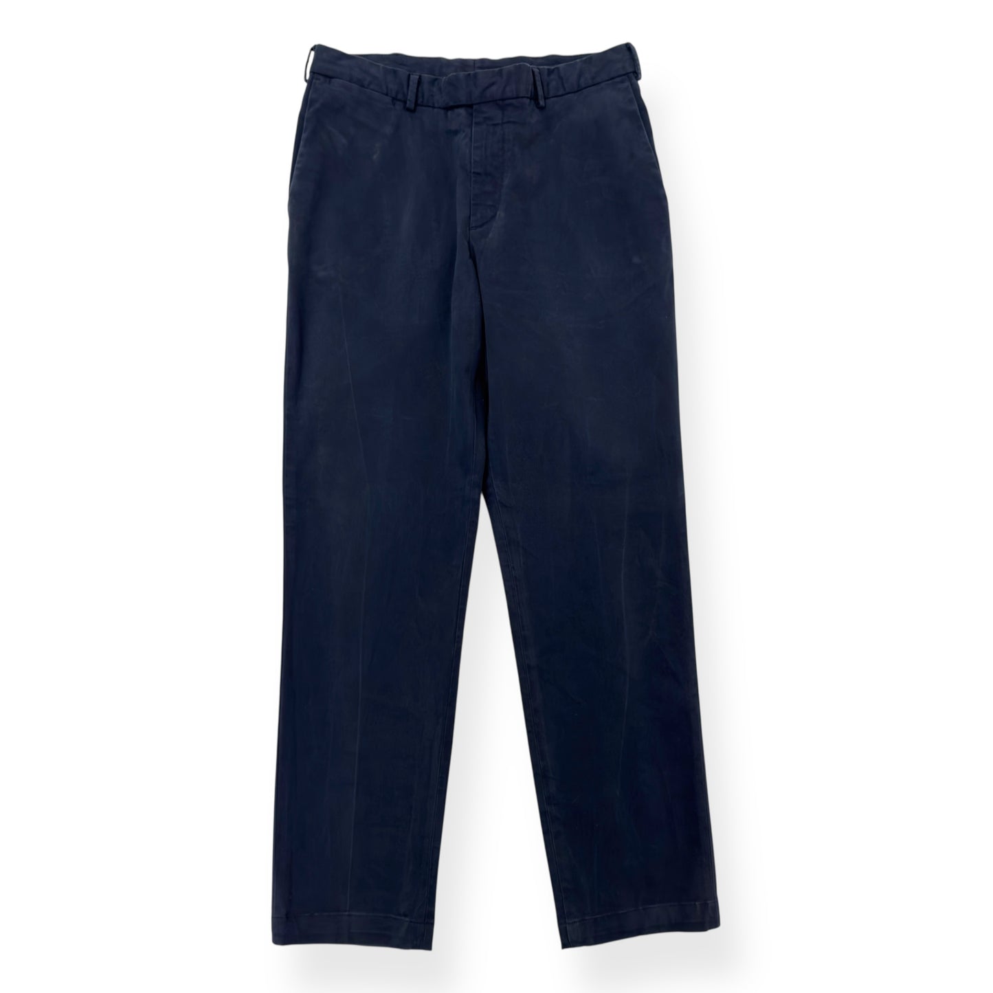 THOM SWEENEY COTTON TROUSERS BLUE 50 / M