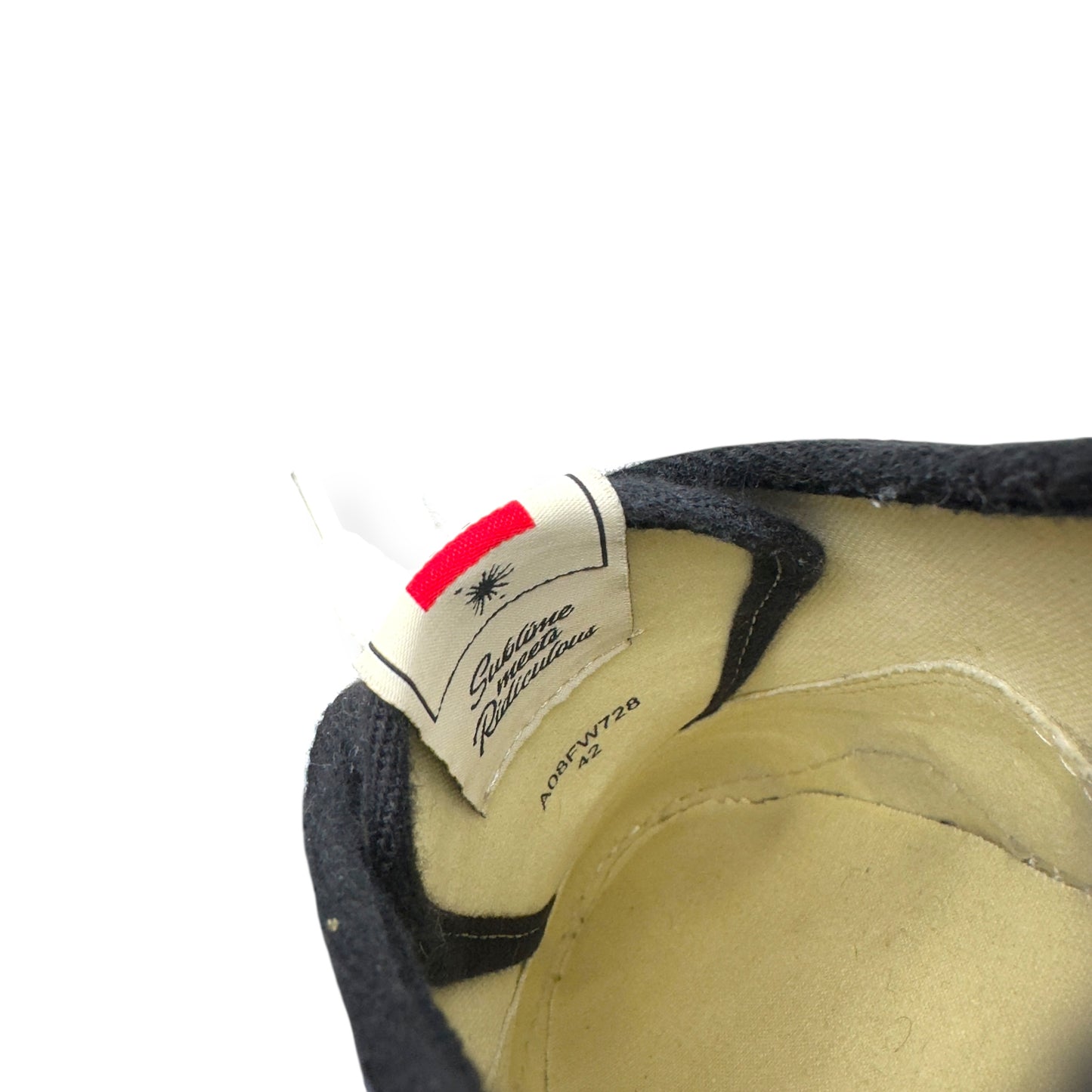 MAISON MIHARA YASUHIRO BAKER OG SNEAKER BLACK / WHITE 42 / UK8
